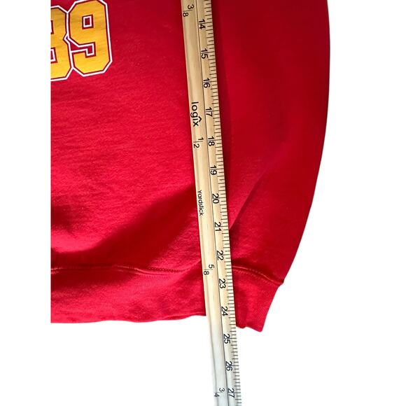 Swift Bowl 1989 Red Crewneck Cozy Sweatshirt – M SwiftieStyle MadeInUSA FanMerch - Picture 6 of 6